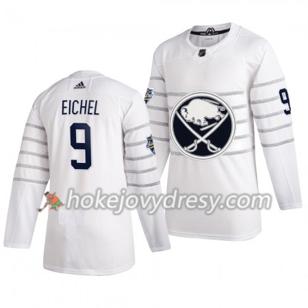 Pánské Hokejový Dres Buffalo Sabres Jack Eichel 9 Bílá Adidas 2020 NHL All-Star Authentic